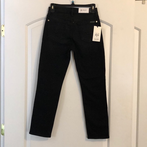 Karah Crop Seven Black Jeans - Picture 2 of 5